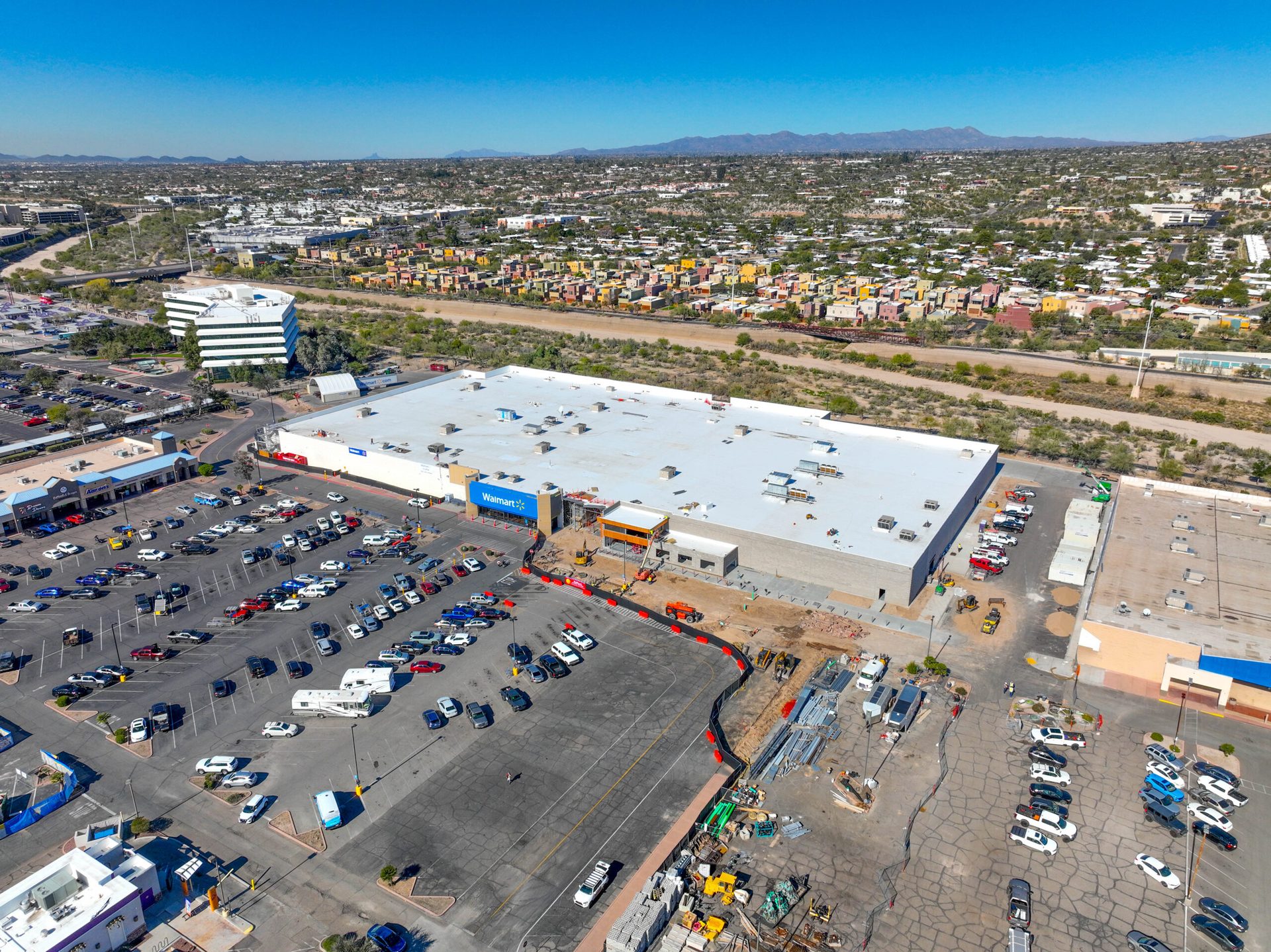commercial construction aerial drone services Las Vegas
