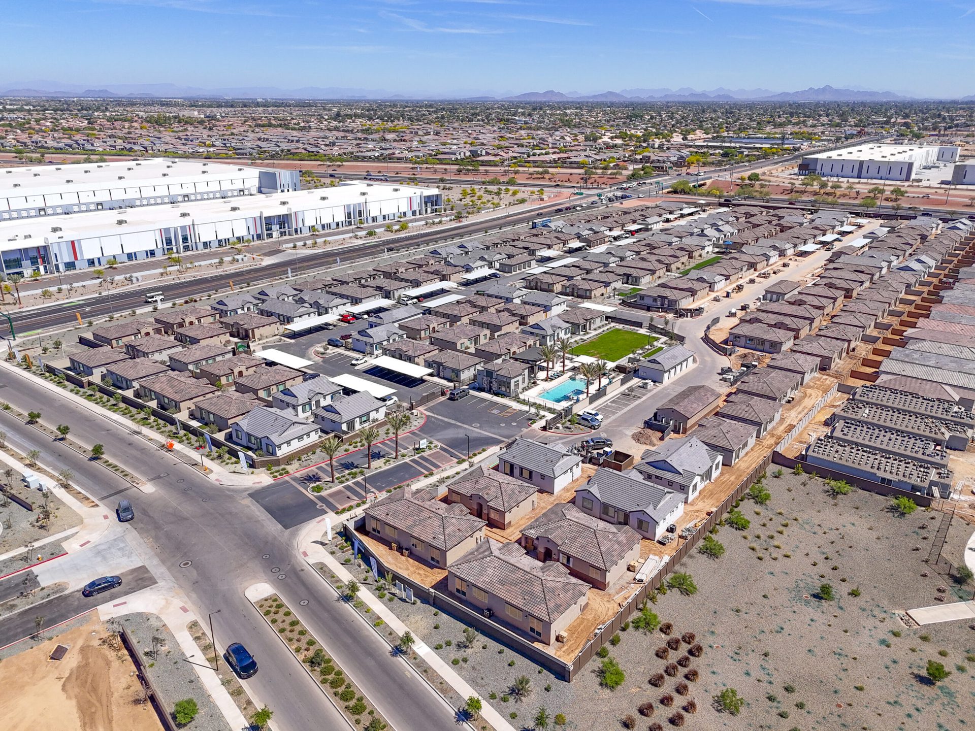 multifamily real estate drone photography Las Vegas NV