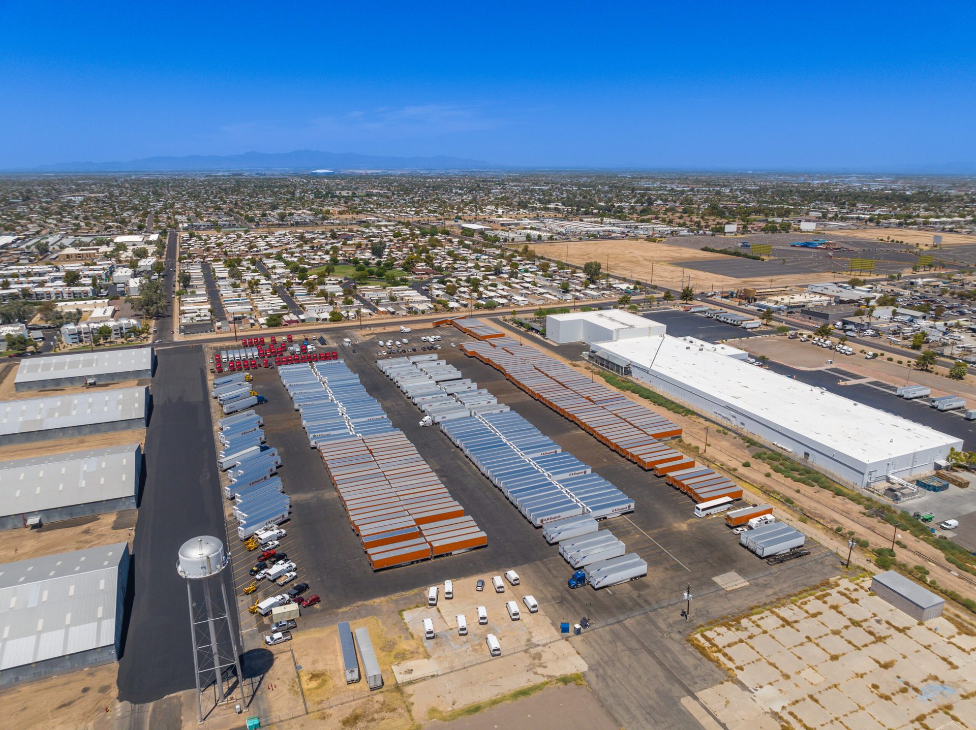 industrial drone photography El Paso TX