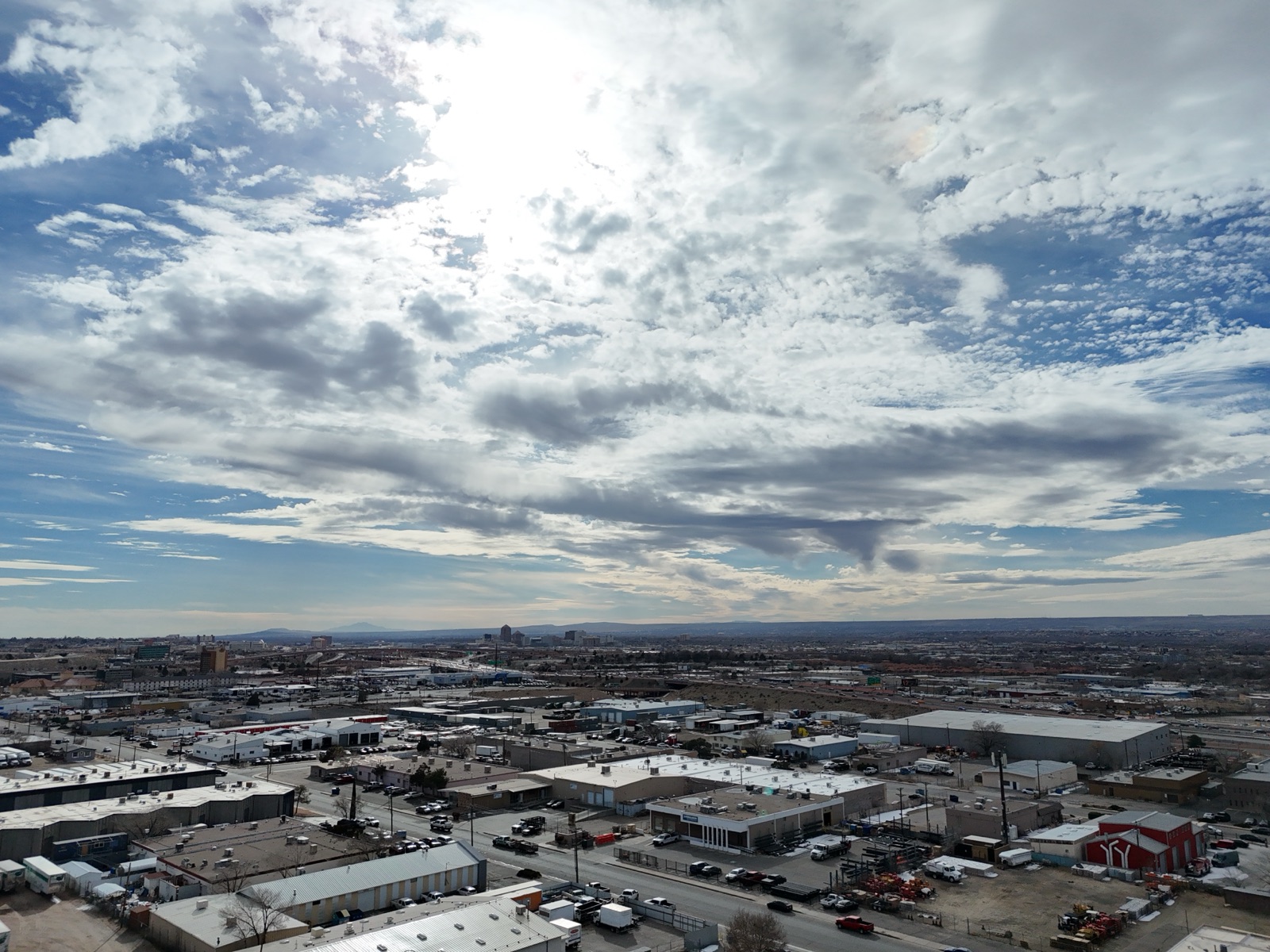 albuquerque business brand aerial